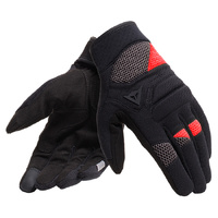 Dainese Fogal Tex GLoves - Black/Red