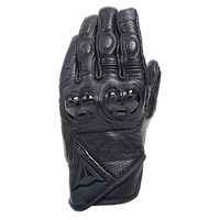 Dainese Blackshape Leather Gloves - Black/Black