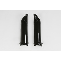 UFO Fork Slider Protectors - Kawasaki KX85 2014-2023 - Black