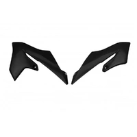 UFO Radiator Covers - Yamaha YZ 65 19-25 - Black