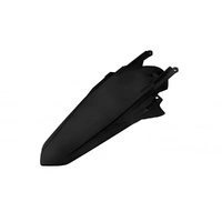 UFO Rear Fender W/Pins - KTM EXC/EXC-F 20-23 - Black