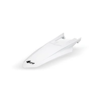 UFO Rear Fender W.Pins - KTM EXC 150/XC W150/XC W150TPI/EXC 250/XC W250/EXC-F 250/XCF W250/EXC 300/XC W300 24-25 - White