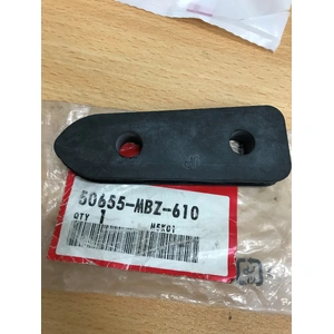 CB900 2002-07 / CB600F 1998-01 OEM RUBBER PILLION FOOT PEG GUARD 50655MBZ610