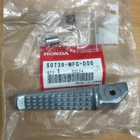 HONDA CB600F 2008 OEM LEFT PILLION FOOT PEG 50730MFGD00