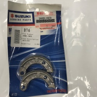 SUZUKI DR-Z70 2008-18 OEM FRONT/ REAR BRAKE SHOE SET, 54400-14870