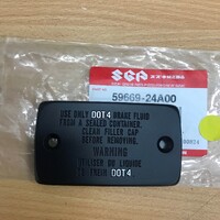GSX-R1100 1989-90 OEM MASTER CYLINDER RESERVOIR CAP 59669-24A00
