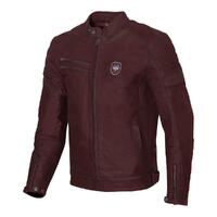 Merlin Alton II D3O Leather Jacket - Oxblood