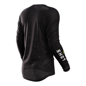 Shot Contact Speck Jersey - Black/Neon Yellow - L