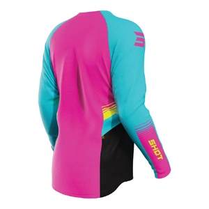 Shot Youth Raw Tracer Jersey - Pink - 10/11