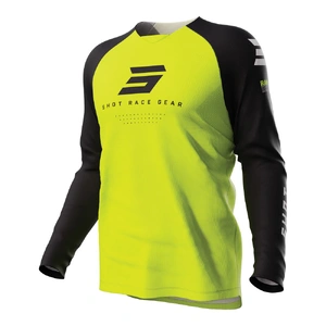 Shot Youth Raw Escape Jersey - Neon Yellow - 10/11