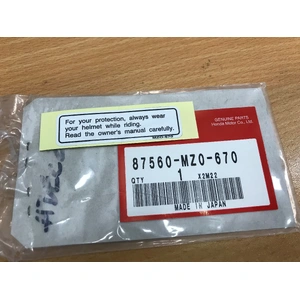 OEM HELMET CAUTION DECAL 87560MZ0670