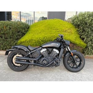 2019 INDIAN 1100CC SCOUT BOBBER THUNDER BLK SMOKE CRUISER