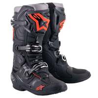 Alpinestars Tech 10 Boot - Black/Fluro Red - 8