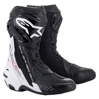 Alpinestars Supertech R V2 Boots - Black/White - 40