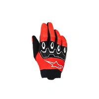 Alpinestars 2026 Youth Full Bore V2 MX Gloves - Bright Red/Black