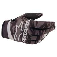 Alpinestars Youth Radar Gloves - Black/Grey/Camo