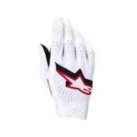 Alpinestars 2026 Supertech MX Gloves - White/Black/Fire Red