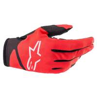 Alpinestars Radar Gloves - Bright Red/Black
