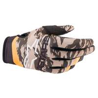 Alpinestars Radar Gloves - Military Green/Sand/Camo/Tangerine
