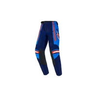 Alpinestars 2026 Kids Racer Nomur MX Pants - Dark Navy/Orange/UCLA Blue