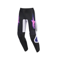 Alpinestars 2026 Fluid Grid MX Pants - Black/Light Grey/Purple