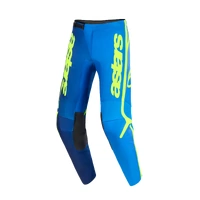 Alpinestars 2026 Fluid Apex MX Pants - Blue/Fluro Yellow