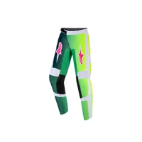 Alpinestars 2026 Youth Fluid Portl MX Pants - Green/White/Black