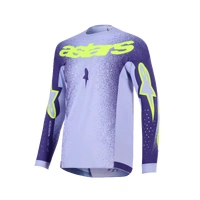 Alpinestars 2026 Supertech Scenz MX Jersey - Purple/Fluro Yellow