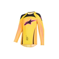 Alpinestars 2026 Youth Supertech Nomur MX Jersey - Orange/Yellow/Pink