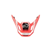 Alpinestars 2026 SM7 Deed Peak - Red/Black/White/Glossy - OS
