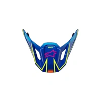 Alpinestars 2026 SM7 Cast Peak - Blue/Pink/Fluro Yellow/Glossy - OS