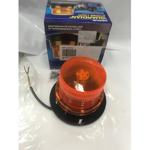 LED AMBER FLASHING LIGHT - NO WIRING  AUST393
