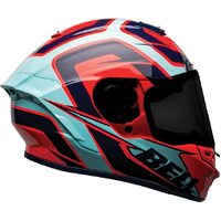 Bell Star Dlx Mips Special Edition Labryinth Helmet - Blue/Red