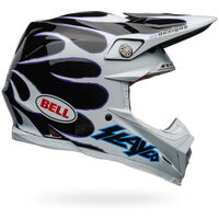 Bell 2024 Moto-9S Flex Slayco Helmet White/Black - L