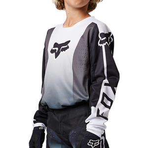 Fox Youth 180 Leed Jersey - Black/White - S