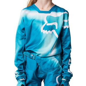 Fox Youth Girls 180 Toxsyk Jersey - Maui Blue - M