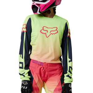 Fox Womens 180 Leed Womens MX Jersey - Pink - L