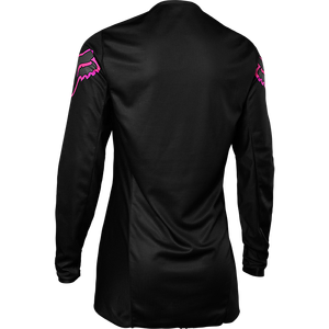 Fox Womens 180 Blackout Womens MX Jersey - Black/Pink - 2XL