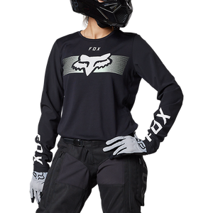 Fox Ranger Off Road Womens Jersey - Black - XL