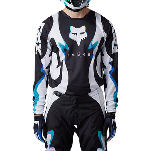 Fox 180 Kozmik Jersey - Black/White - XS