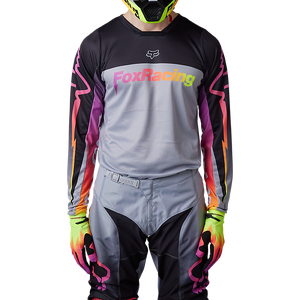 Fox 180 Statk Jersey - Steel Grey - XS