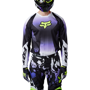 Fox 180 Morphic Jersey - Black/White - L