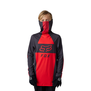 Fox Youth Ranger Drive Krux Jersey - Fluro Red - M