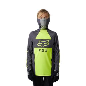 Fox Youth Ranger Drive Krux Jersey - Fluro Yellow - XL