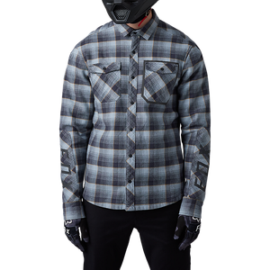 Fox Defend Drive Windblock Flannel - Gunmetal - 2XL