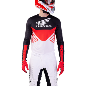 Fox Flexair Honda Jersey - Black/White - L