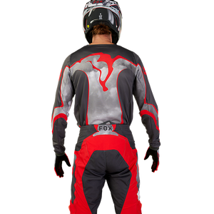 Fox 180 Atlas Jersey - Grey/Red - XS