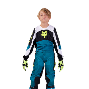 Fox Youth 180 Nitro Jersey - Maui Blue - S