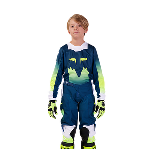 Fox Youth 180 Flora Jersey - Dark Indigo - XL