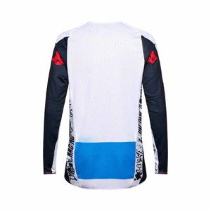 Fox 360 Fade MX Jersey - White/Blue - 2XL